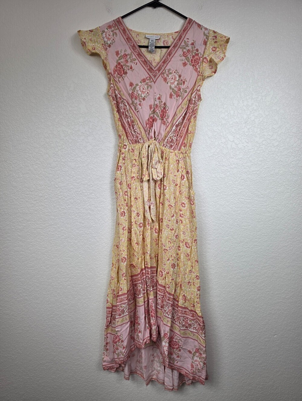 Anthropologie Sincerely Jules Floral Midi Dress XS
